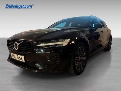 Begagnad Volvo V60 R-Design Pro 391 HK (287 kW) 2022 Svart Kombi