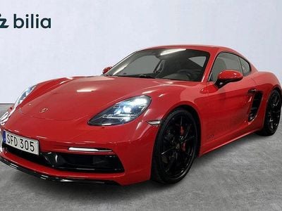 Röd Begagnad 2018 Porsche 718 Cayman GTS Sport Sportkupé | 839 900 kr