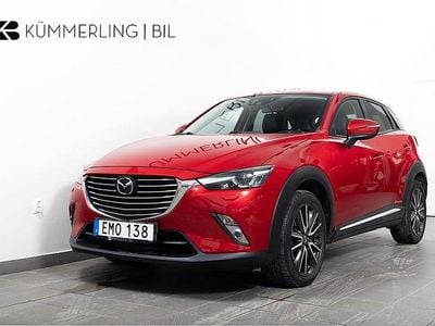 Begagnad Mazda CX-3 Optimum 121 HK (88 kW) 2016 Röd SUV