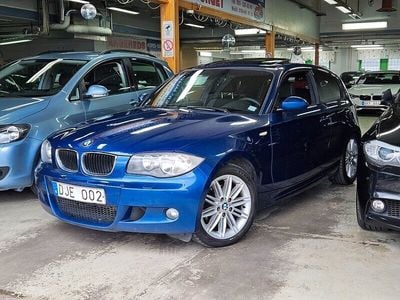Begagnad BMW 120 Advantage 177 HK (130 kW) 2008 Blå Halvkombi