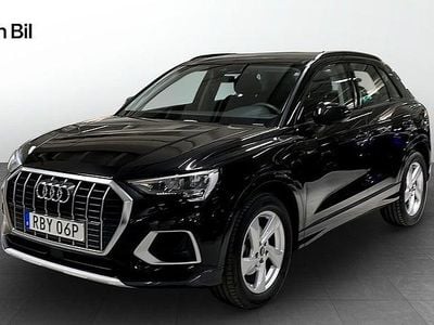 Svart Begagnad 2025 Audi Q3 Advanced Plus SUV | 349 000 kr (Bra pris)