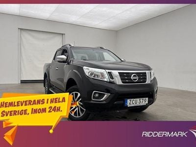 Svart Begagnad 2018 Nissan Navara 360º Pickup | 229 800 kr (Superpris)