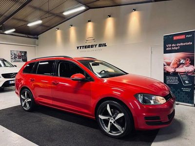 Begagnad VW Golf VII 123 HK (90 kW) 2014 Röd Kombi