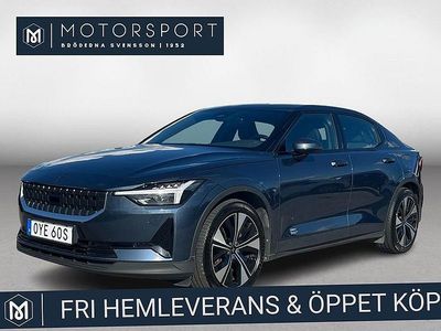 Begagnad Polestar 2 Plus 309 kW (421 HK) 2022 Mörkblå (blå metallic) Halvkombi