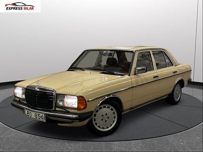 begagnad Mercedes 200 W123Sv-såld 13 704 mil Skattebefriad