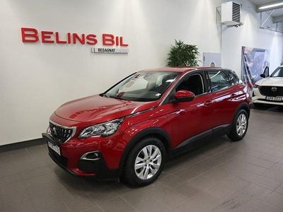 Begagnad Peugeot 3008 Active 120 HK (88 kW) 2017 Röd SUV