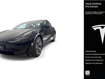 Begagnad Tesla Model 3 Standard Range 235 kW (320 HK) 2023 Svart Sedan