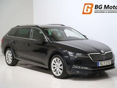 Begagnad Skoda Superb Business Line 150 HK (110 kW) 2021 Svart Kombi