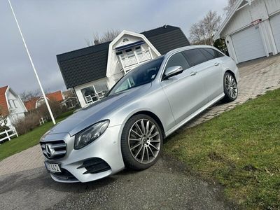 begagnad Mercedes E220 T d 9G-Tronic AMG Burmeister Drag