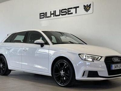 Begagnad Audi A3 Sport 131 HK (96 kW) 2020 Vit Sedan