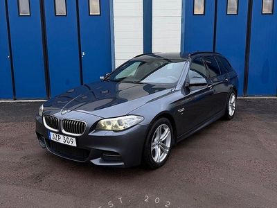 Grå Begagnad 2016 BMW 520 M Sport Kombi | 174 900 kr (Marknadspris)