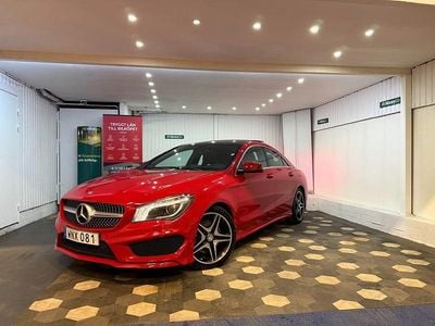 Röd Begagnad 2014 Mercedes CLA220 AMG Sedan | 159 999 kr (Lite dyr)