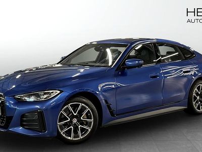 Begagnad BMW i4 M Sport 250 kW (340 HK) 2023 Blå Sedan