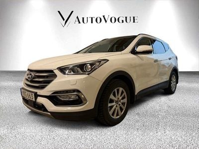 Vit Begagnad 2017 Hyundai Santa Fe SUV | 199 900 kr (Marknadspris)