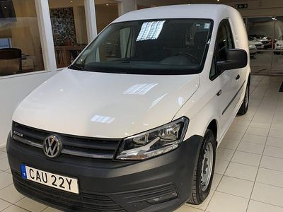 Vit Begagnad 2020 VW Caddy Minibuss | 139 800 kr (Marknadspris)