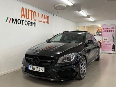 Svart Begagnad 2016 Mercedes CLA45 AMG AMG Sportkupé | 299 000 kr (Lite dyr)