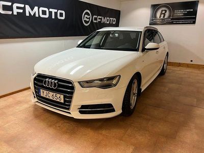 Begagnad Audi A6 S-Line 190 HK (139 kW) 2017 Vit Kombi