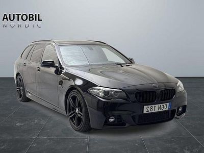 Svart Begagnad 2016 BMW 520 Performance Kombi | 208 000 kr