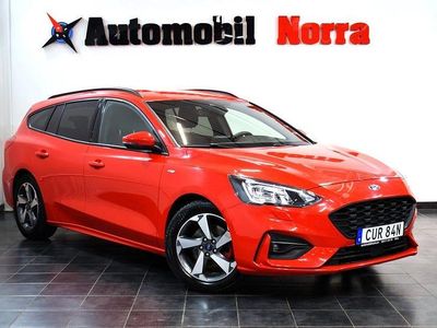 Begagnad Ford Focus ST-Line 125 HK (91 kW) 2021 Röd Kombi