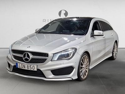 Silver Begagnad 2015 Mercedes CLA200 Shooting Brake AMG Kombi | 129 900 kr (Marknadspris)