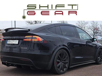 Solid svart | helsvart premium Begagnad 2020 Tesla Model X Performance SUV | 699 000 kr