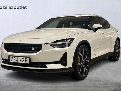 Begagnad Polestar 2 Pilot 300 kW (408 HK) 2020 Vit Halvkombi