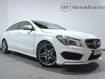 Begagnad Mercedes CLA200 Shooting Brake AMG 156 HK (114 kW) 2015 Vit Kombi