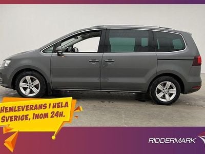 Grå Begagnad 2018 VW Sharan GT Minibuss | 284 800 kr (Marknadspris)