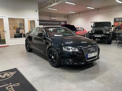 Svart Begagnad 2008 Audi A3 Cabriolet Cab | 89 900 kr