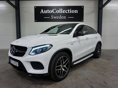 Begagnad Mercedes GLE450 AMG Sport Edition 368 HK (270 kW) 2015 Vit Sportkupé