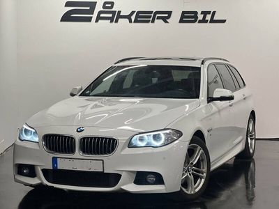 begagnad BMW 520 d xDrive Touring M Sport Pano Drag H&K Moms