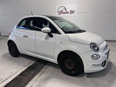 Begagnad Fiat 500 Lounge 69 HK (50 kW) 2016 Vit Halvkombi
