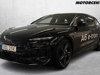 Svart Begagnad 2025 Audi A6 e-tron S-Line Kombi | 899 000 kr (Marknadspris)