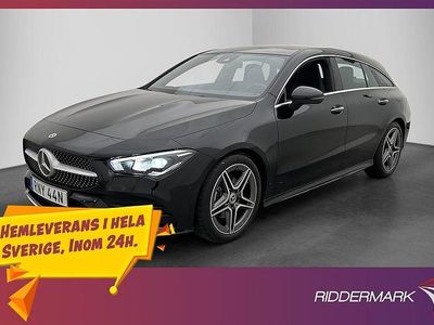 Svart Begagnad 2021 Mercedes CLA180 Shooting Brake Kombi | 309 800 kr