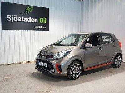 Grå Begagnad 2018 Kia Picanto Halvkombi | 79 900 kr (Lite dyr)