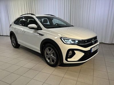 Pure white Begagnad 2022 VW Taigo R-line SUV | 229 000 kr (Marknadspris)