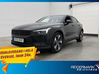 Svart Begagnad 2022 Polestar 2 Plus Halvkombi | 334 800 kr (Marknadspris)