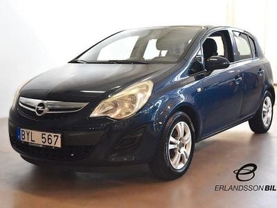 Blå Begagnad 2012 Opel Corsa Enjoy Halvkombi | 67 900 kr (Lite dyr)