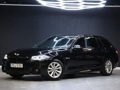 Svart Begagnad 2016 BMW 520 Shadowline Kombi | 179 900 kr (Lite dyr)