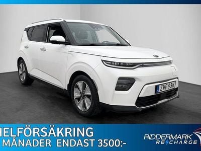 Vit Begagnad 2021 Kia Soul EV SUV | 219 800 kr (Bra pris)