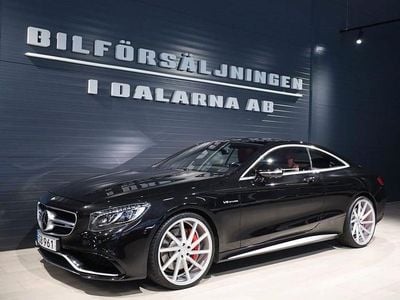 Begagnad Mercedes S63 AMG Exclusive 585 HK (430 kW) 2014 Svart Sportkupé