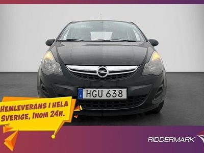 Svart Begagnad 2014 Opel Corsa | 59 900 kr