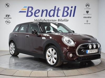 begagnad Mini Cooper S Clubman Chili Dragkrok 6. RÄNTA 2016, Halvkombi