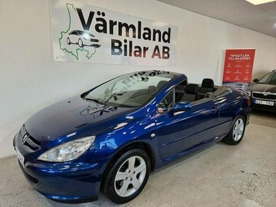 Begagnad Peugeot 307 CC 136 HK (100 kW) 2004 Blå Cab