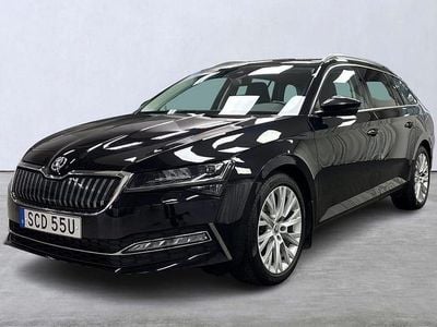 Svart Begagnad 2020 Skoda Superb Kombi | 179 000 kr (Superpris)