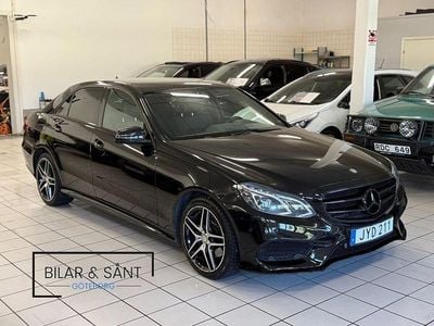 Svart Begagnad 2015 Mercedes E220 AMG Sedan | 174 900 kr (Superpris)