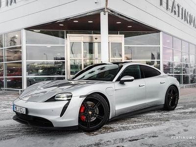 Begagnad Porsche Taycan 4S Performance Package 360 kW (490 HK) 2020 Silver Sedan