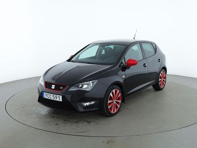 Svart Begagnad 2016 Seat Ibiza FR Halvkombi | 91 000 kr
