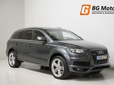 Grå Begagnad 2013 Audi Q7 S-Line SUV | 209 800 kr (Lite dyr)