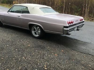 Rose silver Begagnad 1965 Chevrolet Impala cabriolet Cab | 450 000 kr